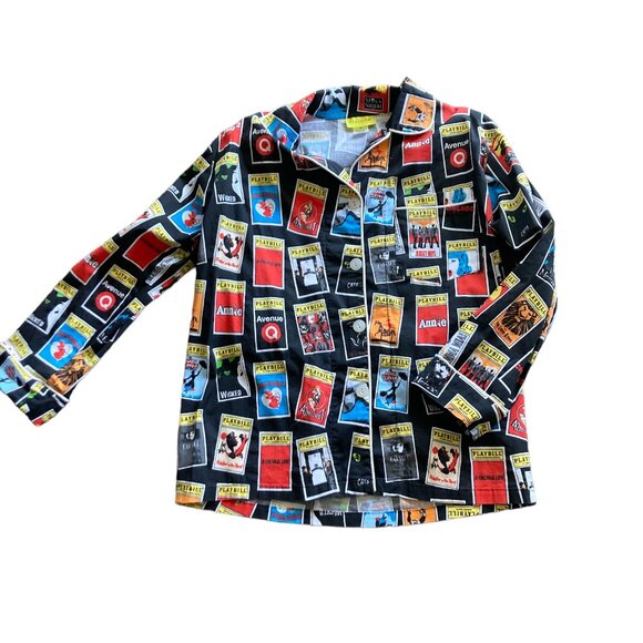 Playbill Theatergoers Size M Button-Down Shirt - Picture 4 of 10